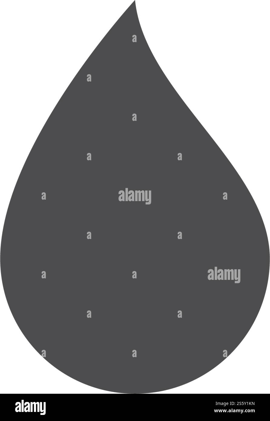 Goutte d'eau Modèle Logo vector illustration design Illustration de Vecteur