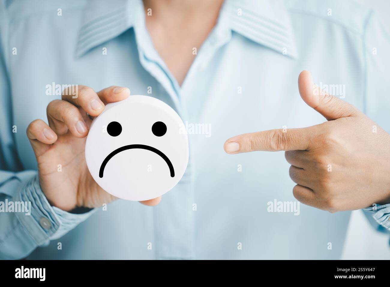 Concept Good Business comprend le traitement des plaintes de compliments des clients, la satisfaction des employés, la réponse aux commentaires négatifs à la demande Banque D'Images