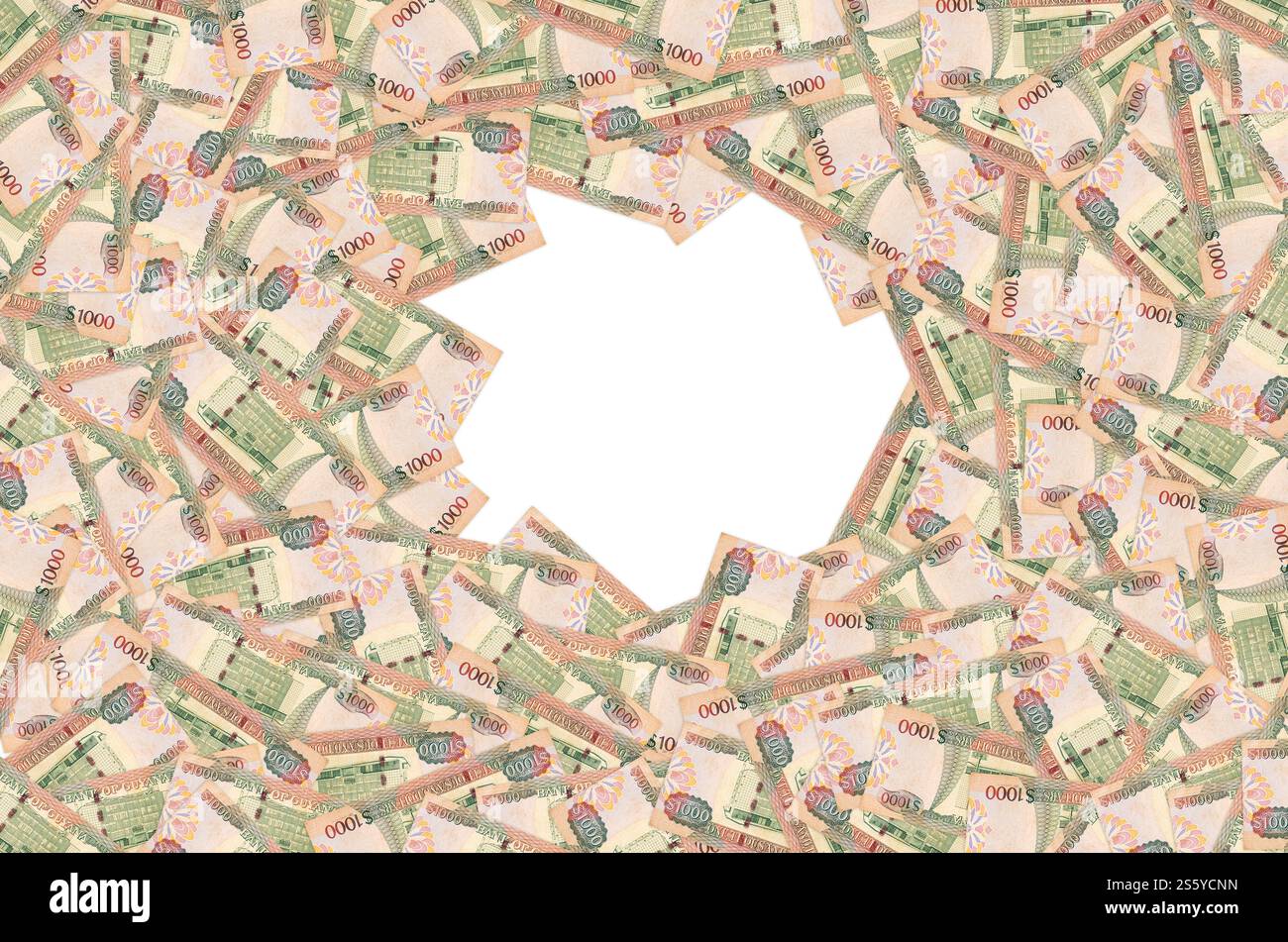 Fait partie du modèle de billet de banque Brown Guyana 1000 dollars close up. Fait partie du modèle de billet de banque marron Guyana 1000 dollars Banque D'Images Fait partie du modèle de billet de banque Brown Guyana 1000 dollars close up. Fait partie du modèle de billet de banque marron Guyana 1000 dollars Banque D'Images