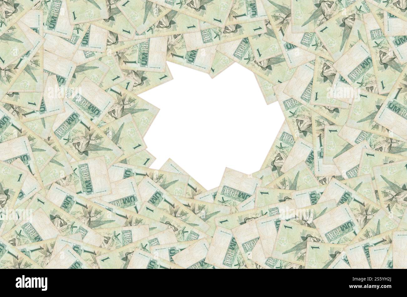 Beija flor colibri ou colibri représenté sur un vieux billet argent brésilien. Bec vert verso. Beija flor colibri ou colibri représenté sur Banque D'Images