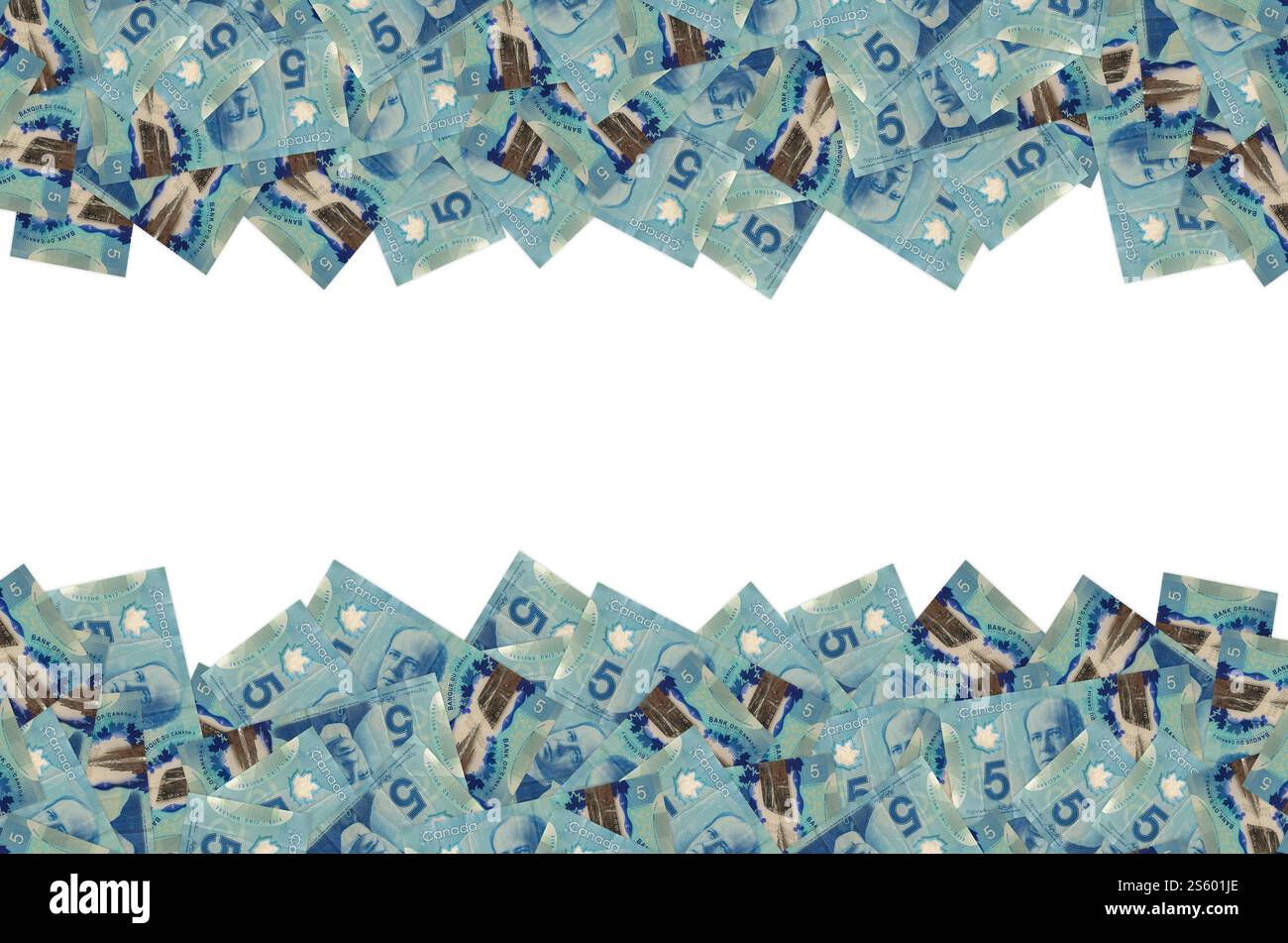 Sir Wilfrid Laurier Portrait du Canada 5 dollars 2013 motif de billets de banque en polymère gros plan. Sir Wilfrid Laurier Portrait du Canada 5 dollars 2013 Banque D'Images