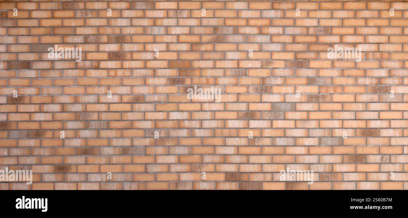 Motif de mur de briques foncées avec ordre de maçonnerie chaotique. Texture d'arrière-plan ou ressource pour texturation 3D. Beaucoup de briques dans le grand mur de pierre moderne en plein Banque D'Images