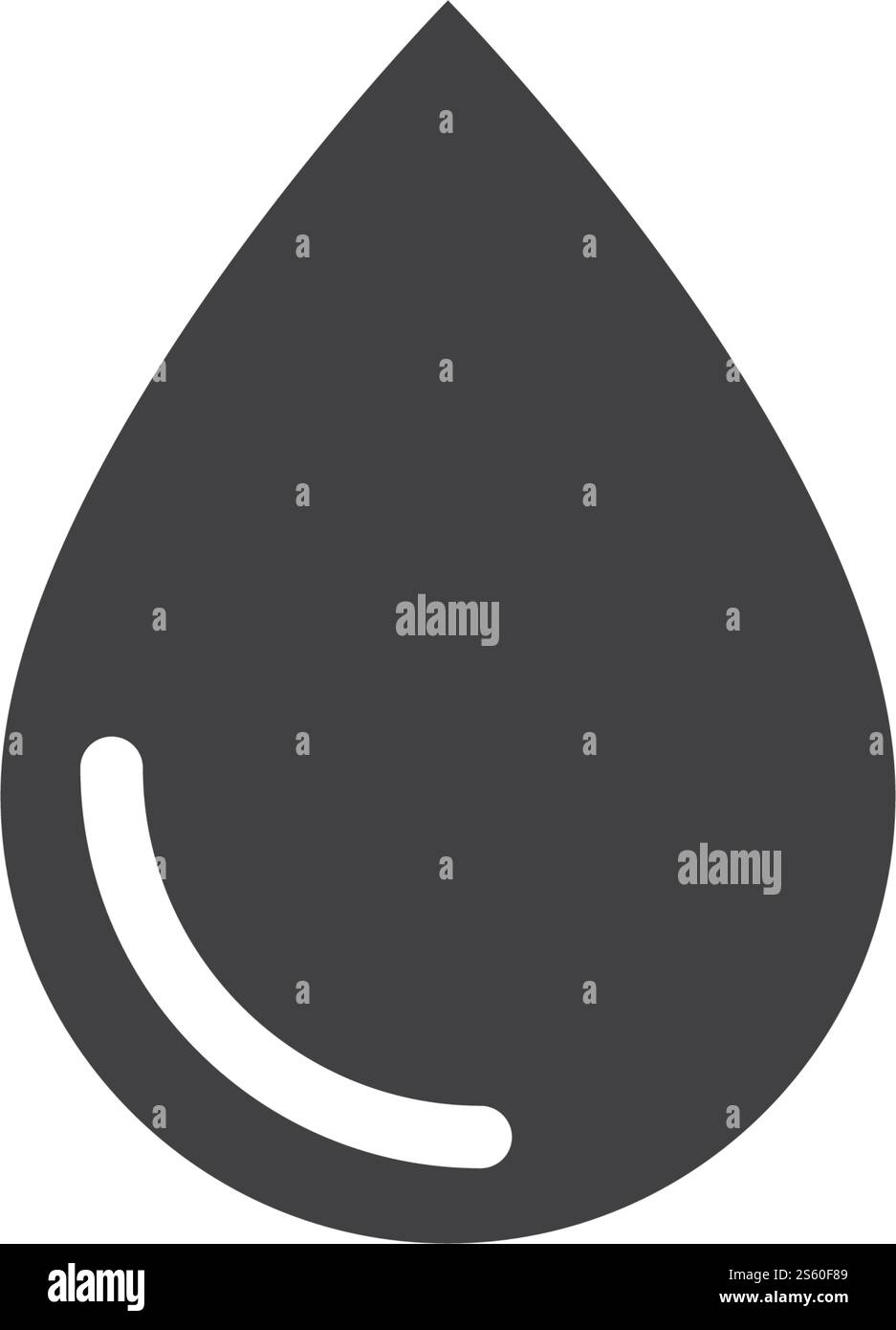 Goutte d'eau Modèle Logo vector illustration design Illustration de Vecteur