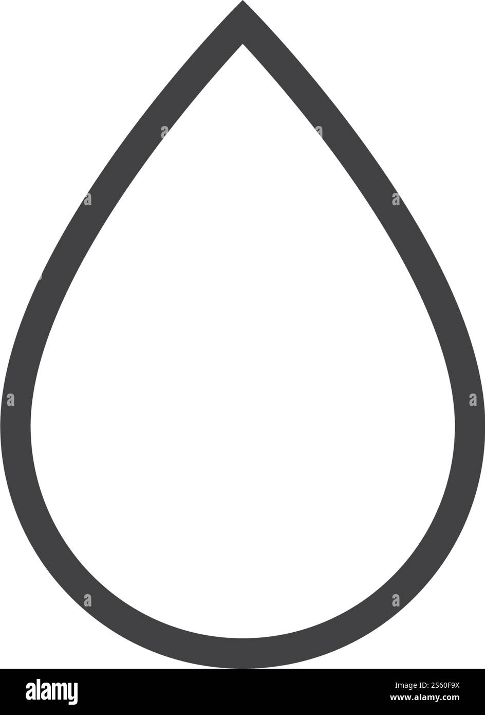 Goutte d'eau Modèle Logo vector illustration design Illustration de Vecteur