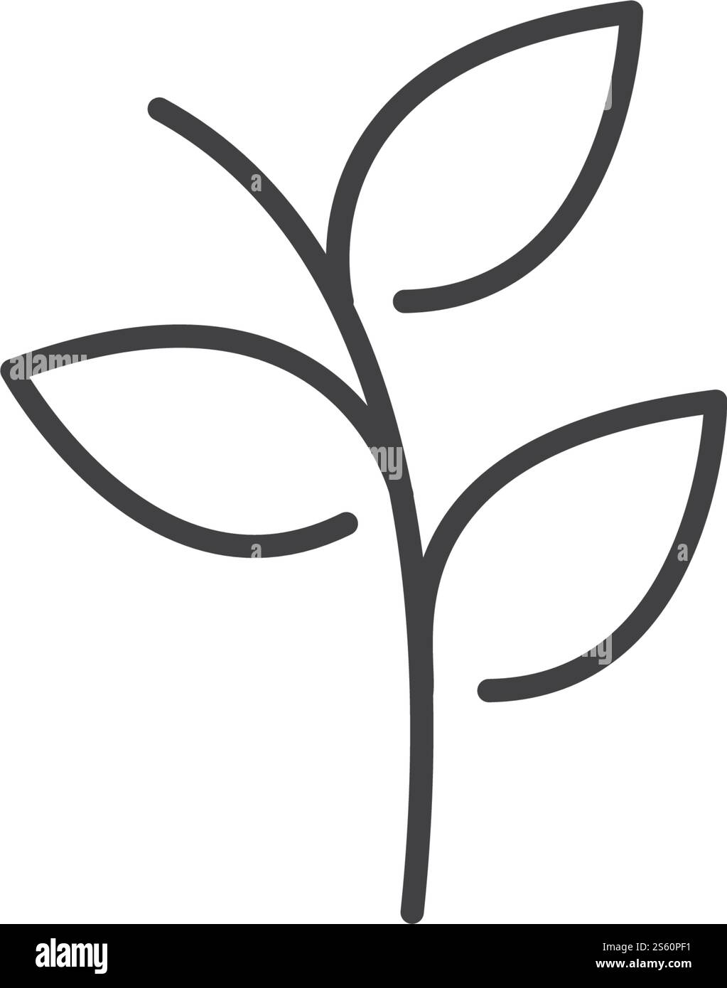 Vecteur d'élément naturel d'écologie d'icône de feuille d'arbre Illustration de Vecteur