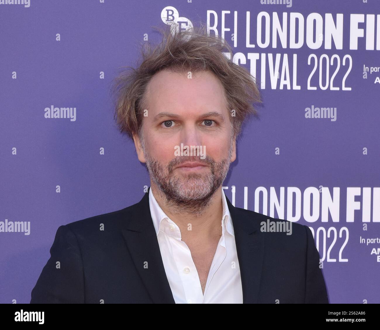 Florian Zeller assiste à la première britannique de 'The son' lors du BFI London film Festival, au Southbank Centre, Royal Festival Hall à Londres, en Angleterre. Lundi 10 octobre 2022 Banque D'Images