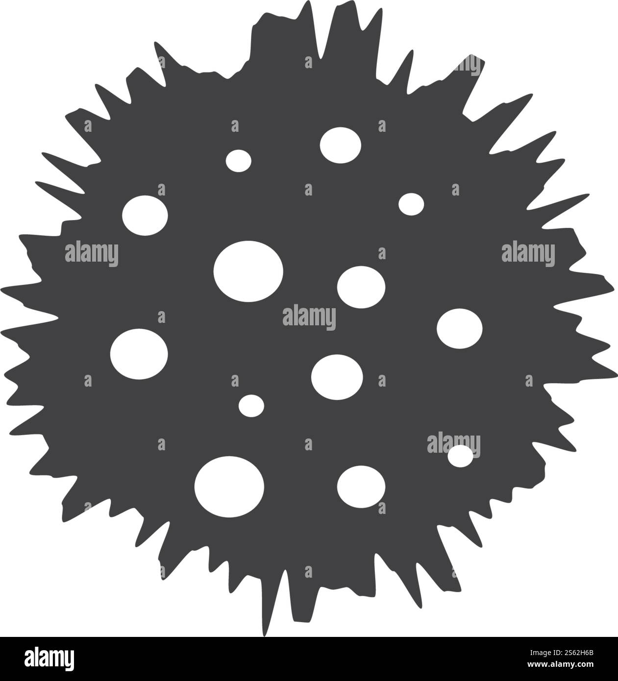 Conception plate à vecteur d'icône probiotique bactérienne Illustration de Vecteur