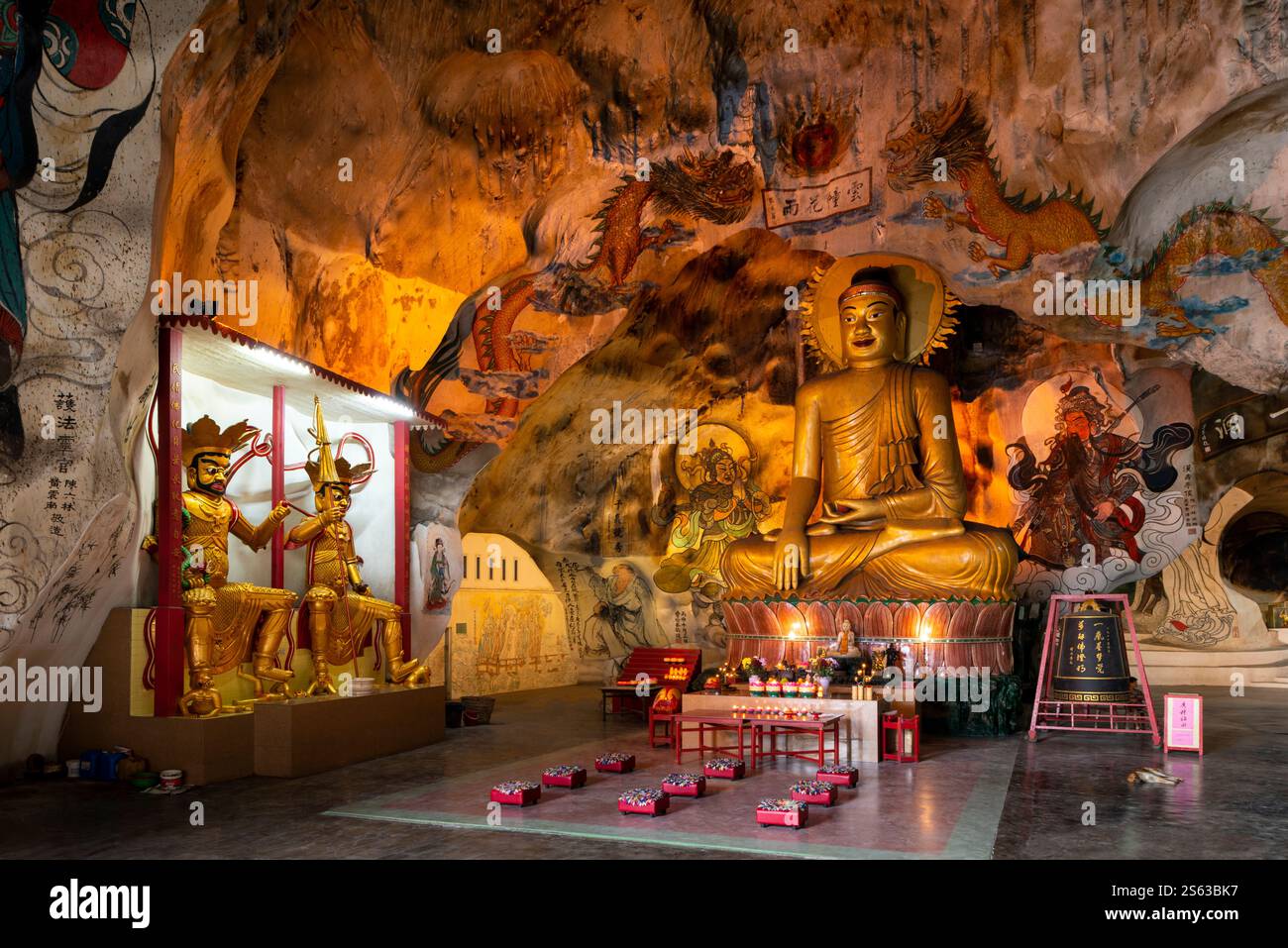 Le temple de la grotte de Perak, Ipoh, Malaisie, Asie du Sud-est Banque D'Images