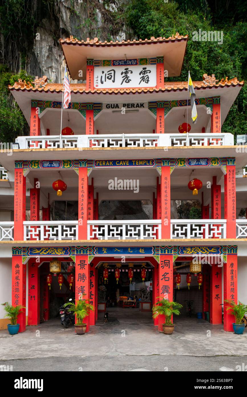 Le temple de la grotte de Perak, Ipoh, Malaisie, Asie du Sud-est Banque D'Images