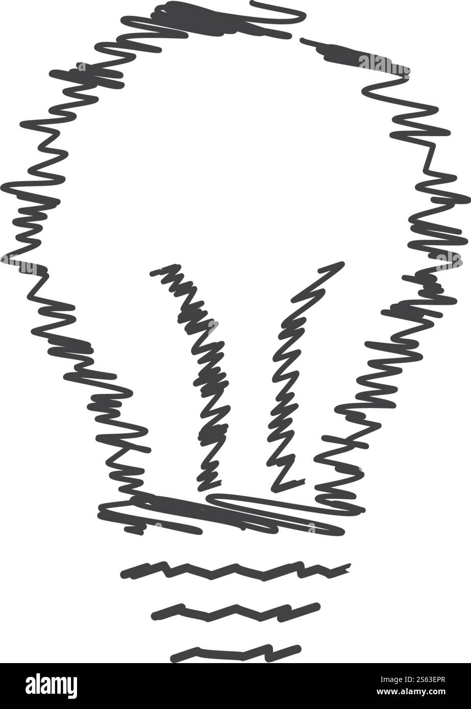 Modèle vectoriel du logo de la technologie d'ampoule Illustration de Vecteur