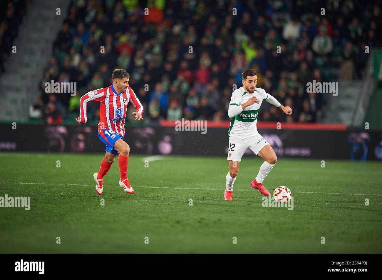 Elche, Espagne , 15 janvier 2025. José Salinas d'Elche CF à la Copa del Rey Round of 16. Crédit : Vicente Vidal Fernandez/Alamy Live News Banque D'Images