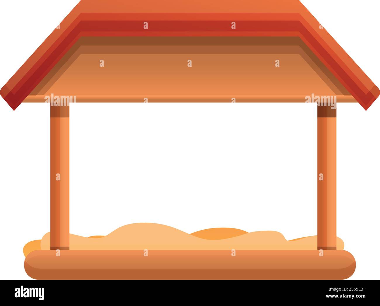 Icône de tente de maison d'oiseau. Dessin animé de l'icône de vecteur de tente de maison d'oiseau pour la conception de Web isolé sur fond blanc. Icône de tente de maison d'oiseau, style de bande dessinée Illustration de Vecteur