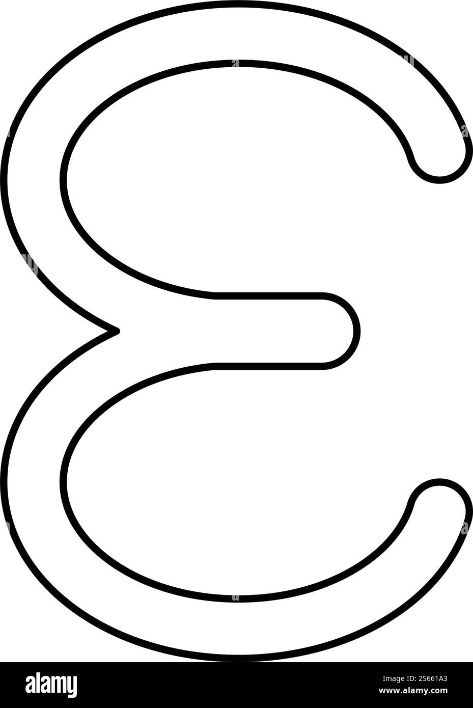 Epsilon symbole grec petite lettre minuscule icône de police contour noir couleur illustration vectorielle style plat image simple. Epsilon symbole grec petite lettre minuscule icône de police contour noir couleur illustration vectorielle image de style plat Illustration de Vecteur Epsilon symbole grec petite lettre minuscule icône de police contour noir couleur illustration vectorielle style plat image simple. Epsilon symbole grec petite lettre minuscule icône de police contour noir couleur illustration vectorielle image de style plat Illustration de Vecteur