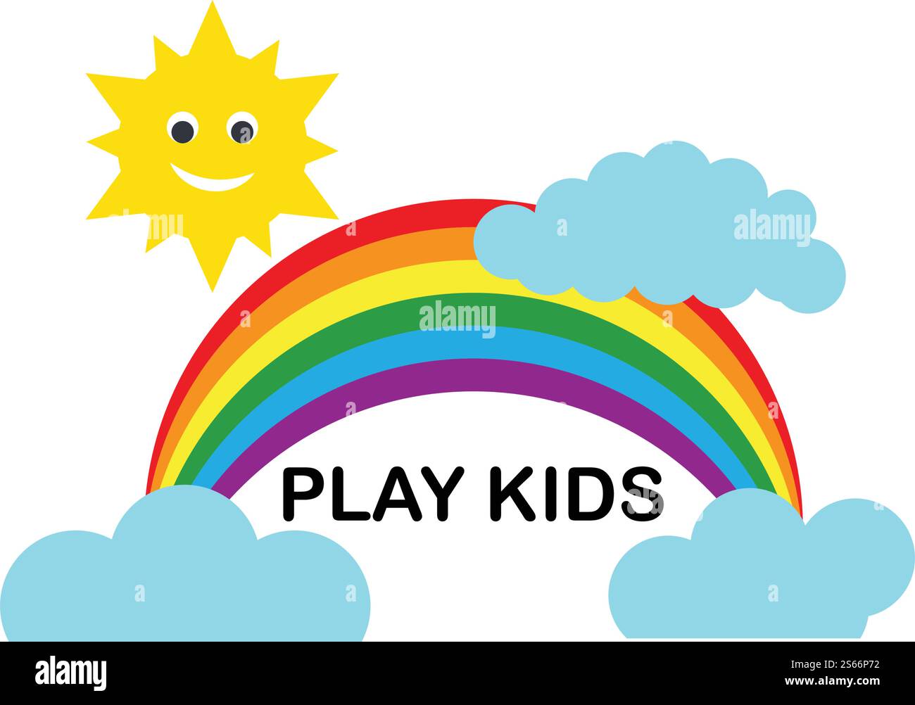 modèle vectoriel de logo mondial pour enfants Illustration de Vecteur