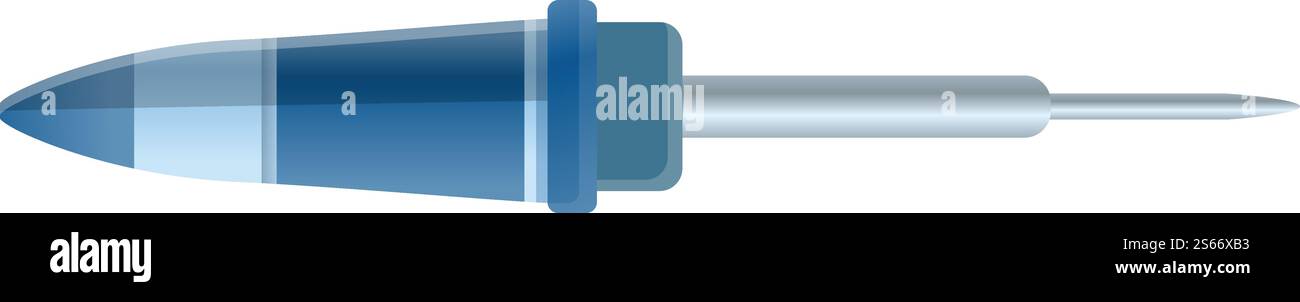 Icône de transistor à souder. Dessin animé de l'icône de vecteur de transistor de soudure pour la conception de Web isolé sur fond blanc. Icône de transistor à souder, style de dessin animé Illustration de Vecteur