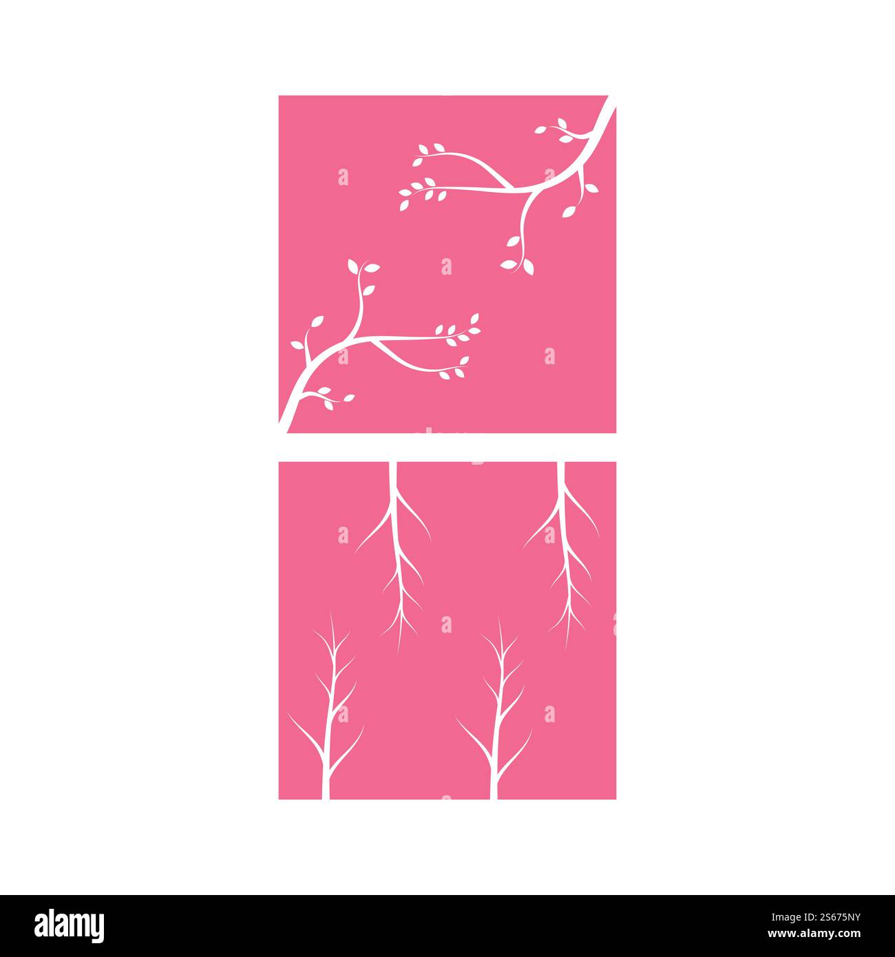 Type de symbole vectoriel du modèle de logo Breach Illustration de Vecteur