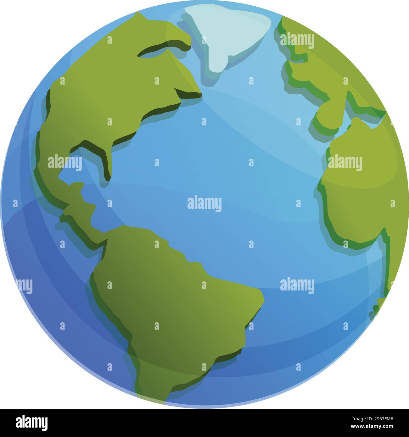 Icône de globe géodésique. Dessin animé de l'icône de vecteur de globe géodésique pour la conception de Web isolé sur fond blanc. Icône de globe géodésique, style de dessin animé Illustration de Vecteur