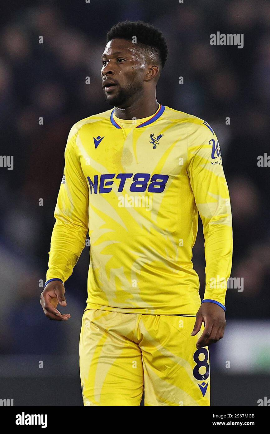 Leicester, Royaume-Uni. 15 janvier 2025. Jefferson Lerma de Crystal Palace lors du match de Leicester City FC contre Crystal Palace FC English premier League au King Power Stadium, Leicester, Angleterre, Royaume-Uni le 15 janvier 2025 crédit : James Holyoak/Every second Media crédit : Every second Media/Alamy Live News Banque D'Images