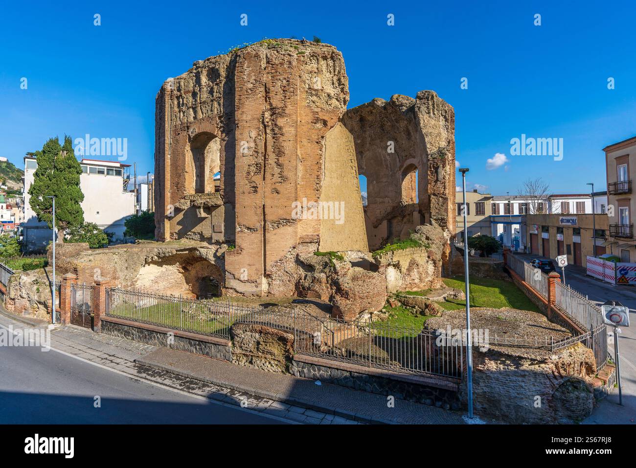 Temple de Vénus - Parc archéologique de Baia Banque D'Images