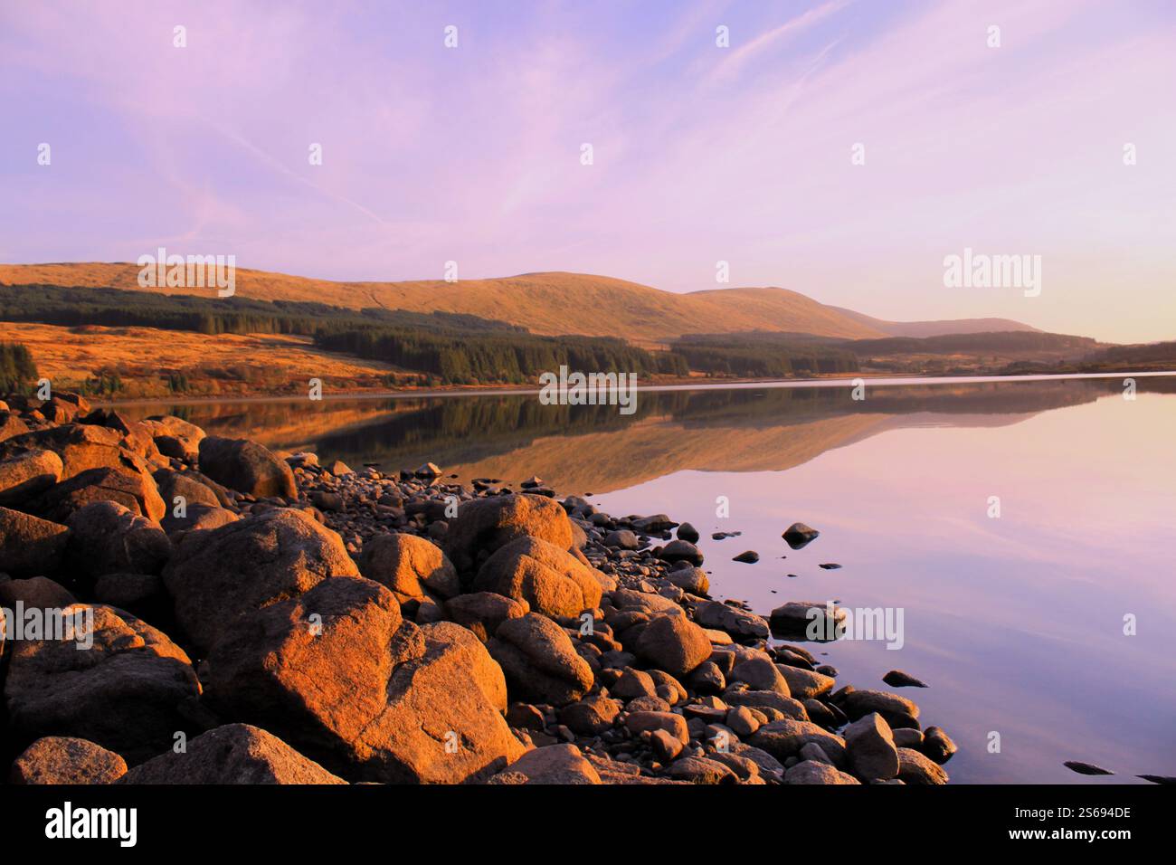 Galloway Forest Park - Écosse Banque D'Images
