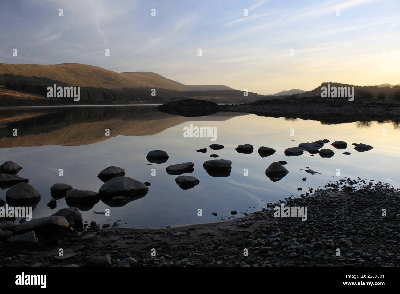 Galloway Forest Park - Écosse Banque D'Images