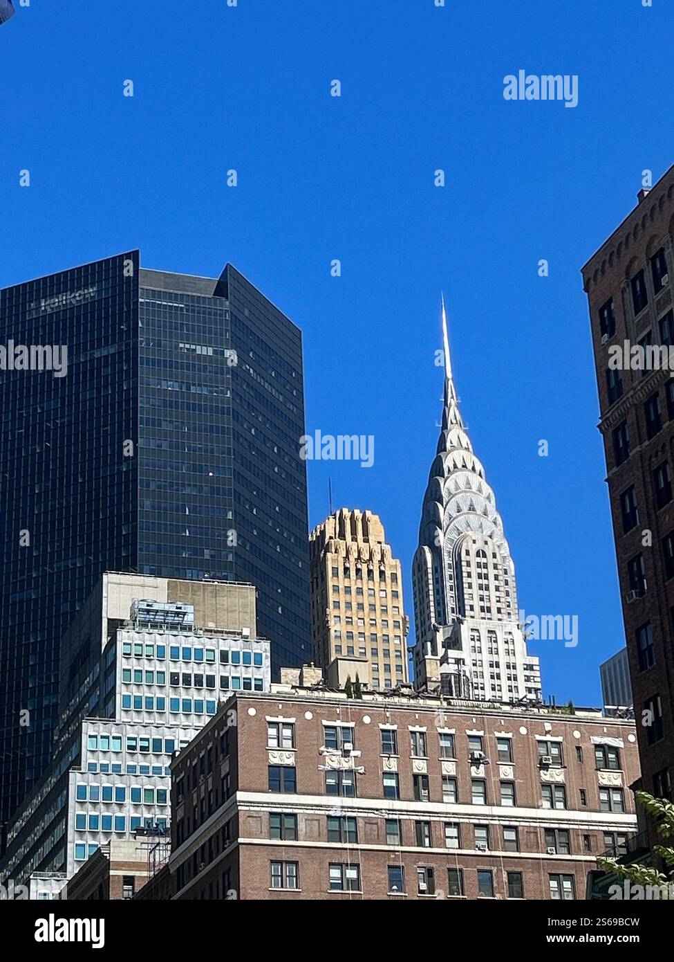 Paysage urbain de New York - Image de stock capturée avec un smartphone