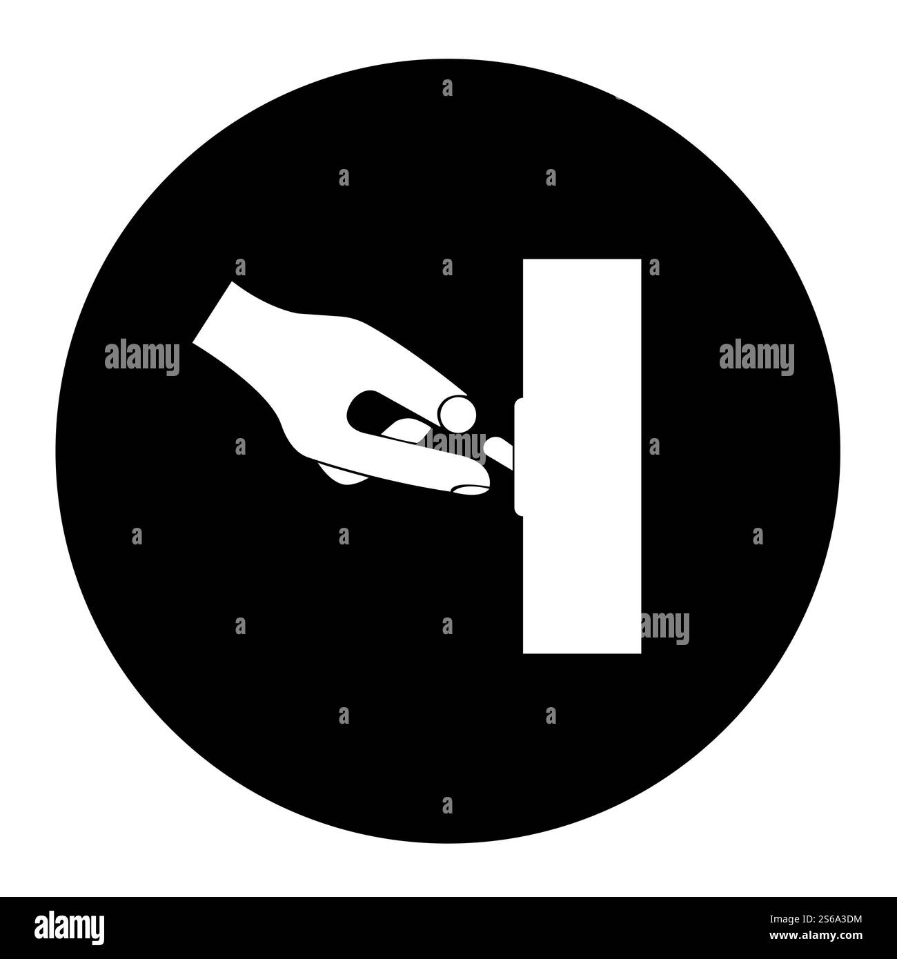 Icône EPI.symbole d'arrêt isoler sur fond blanc,Illustration vectorielle EPS.10 Illustration de Vecteur