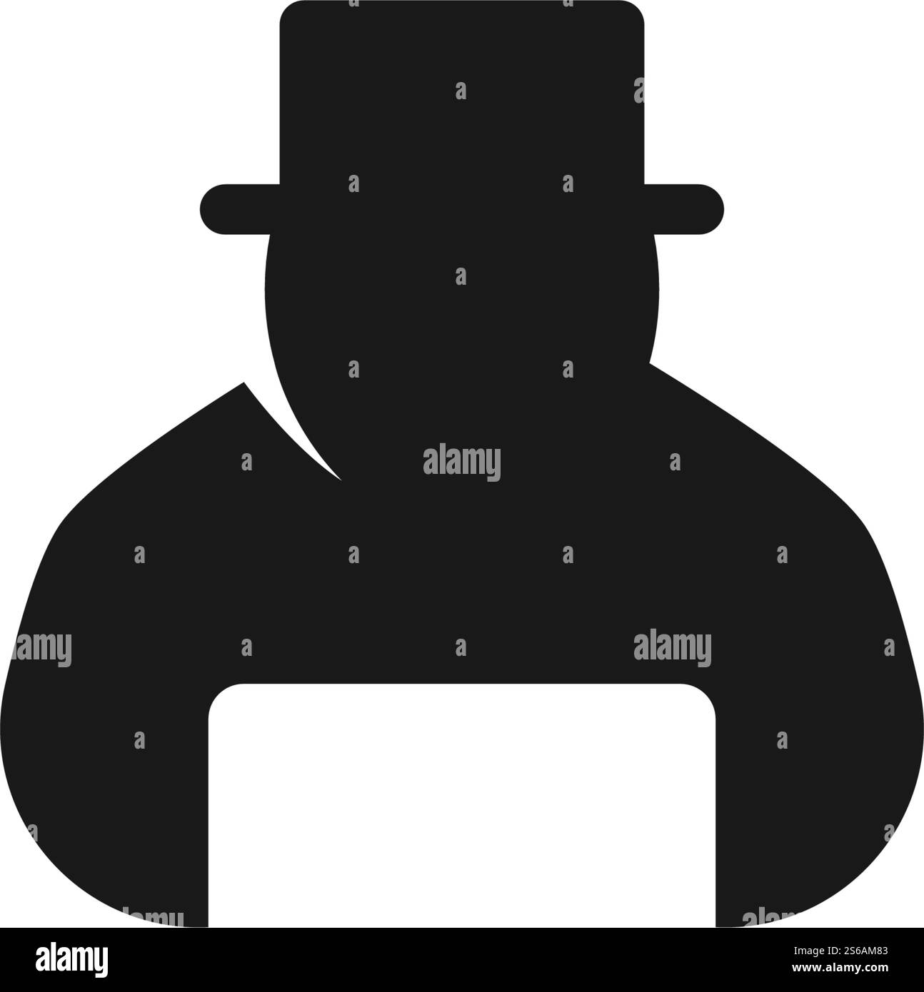 Conception vectorielle d'illustration de personnage de pirate anonyme Illustration de Vecteur