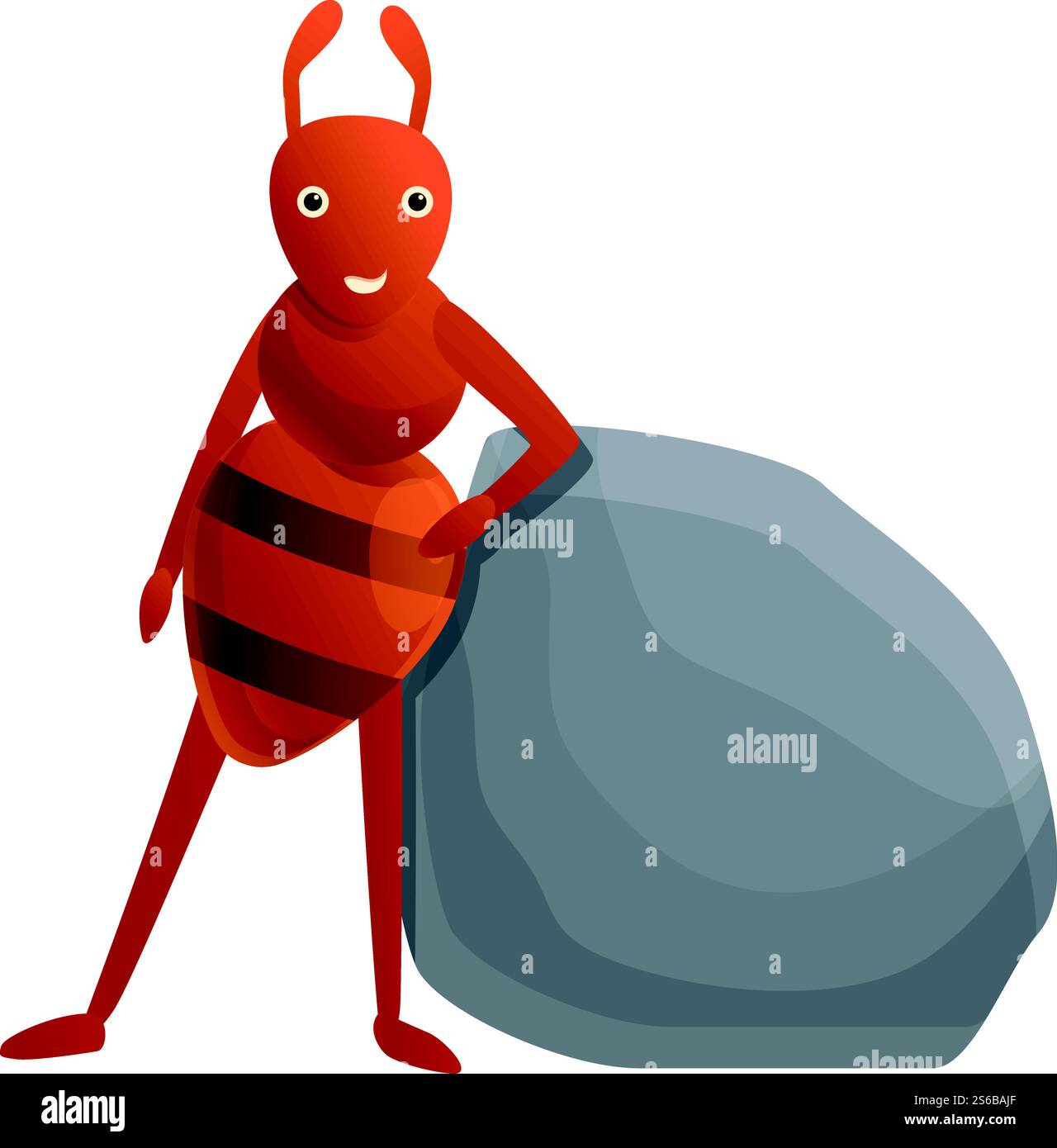 Fourmi près de l'icône de pierre. Dessin animé de fourmi près de l'icône de vecteur de pierre pour la conception de Web isolé sur fond blanc. Fourmi près de l'icône de pierre, style de bande dessinée Illustration de Vecteur Fourmi près de l'icône de pierre. Dessin animé de fourmi près de l'icône de vecteur de pierre pour la conception de Web isolé sur fond blanc. Fourmi près de l'icône de pierre, style de bande dessinée Illustration de Vecteur