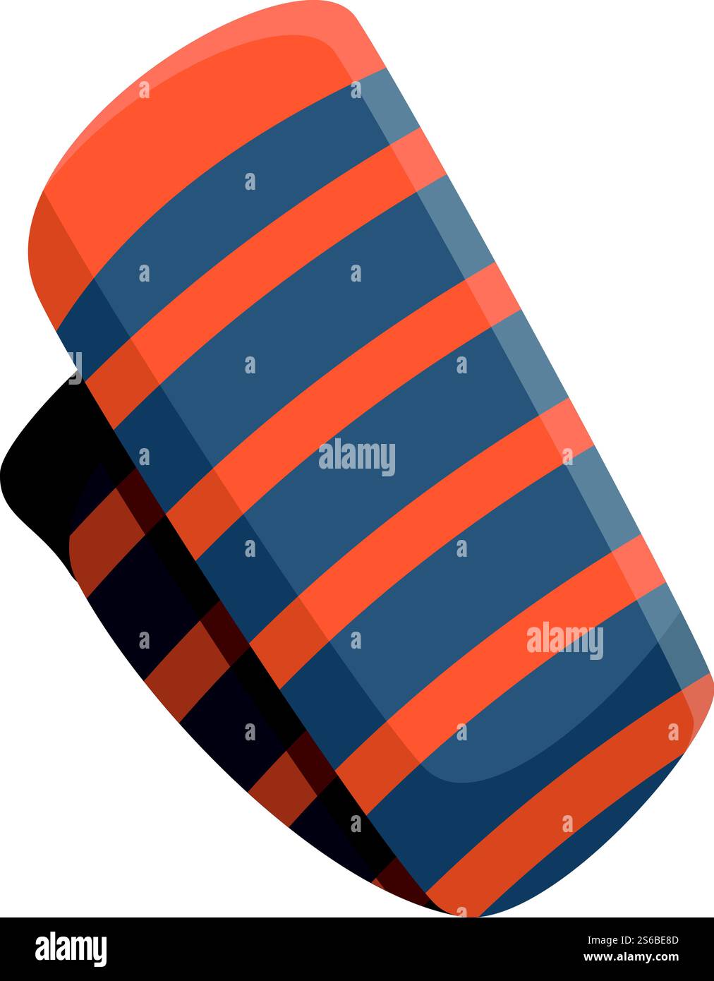 Icône de chaussette longue tenue. Dessin animé de l'icône vectorielle de chaussette de longue ligne pour la conception Web isolé sur fond blanc. Icône de chaussette longue ligne, style cartoon Illustration de Vecteur