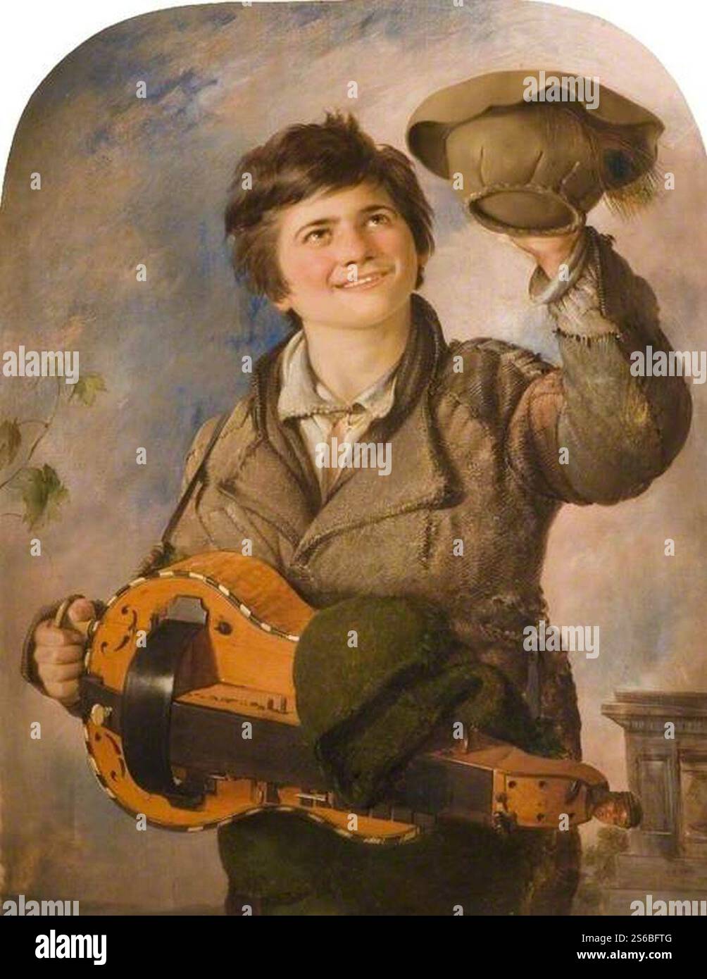 Frederick Yeates Hurlstone (1800-1869) - jeune Savoyard Banque D'Images