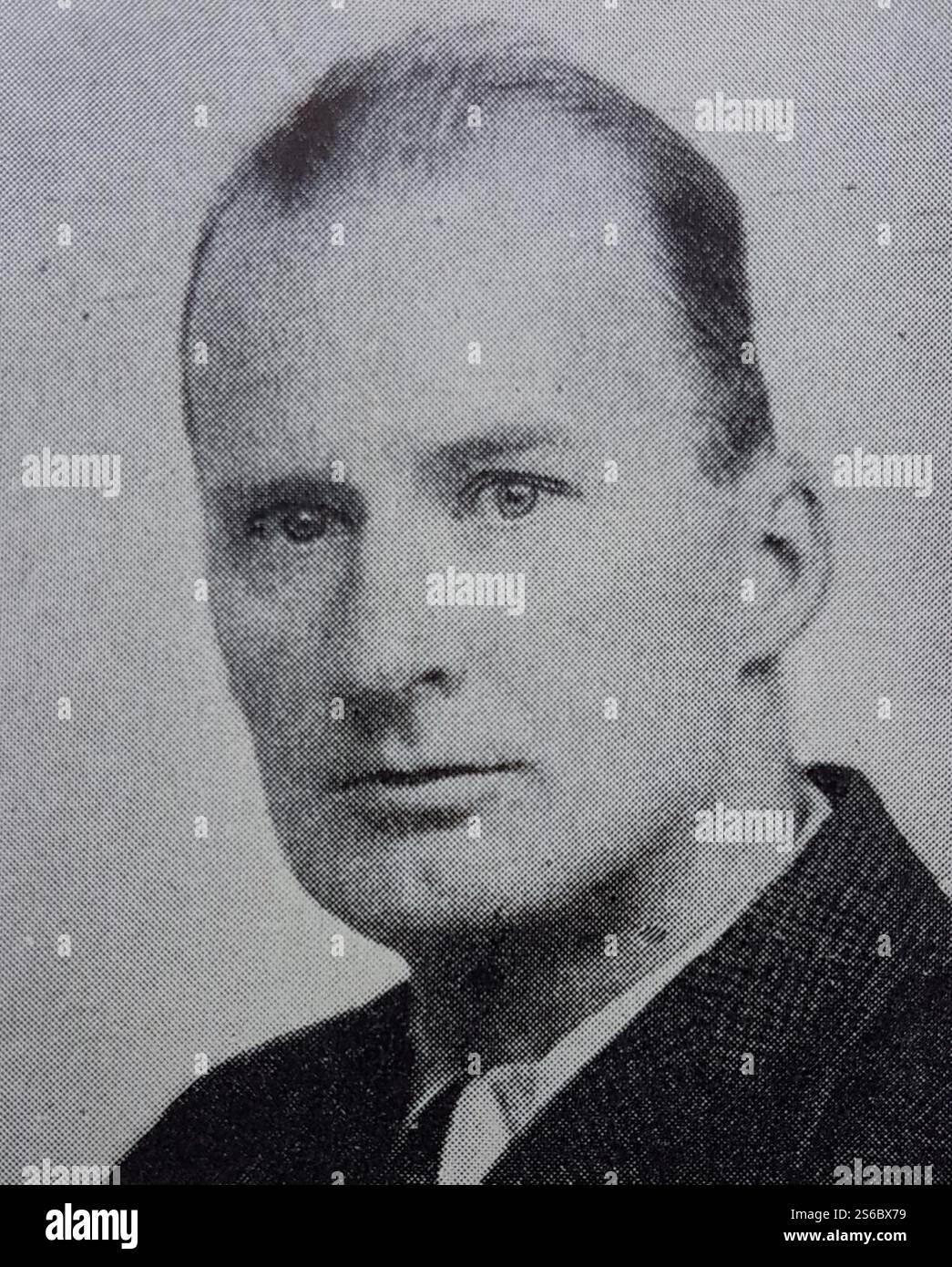 Georg Backer Berg född 1900 IKL. Banque D'Images