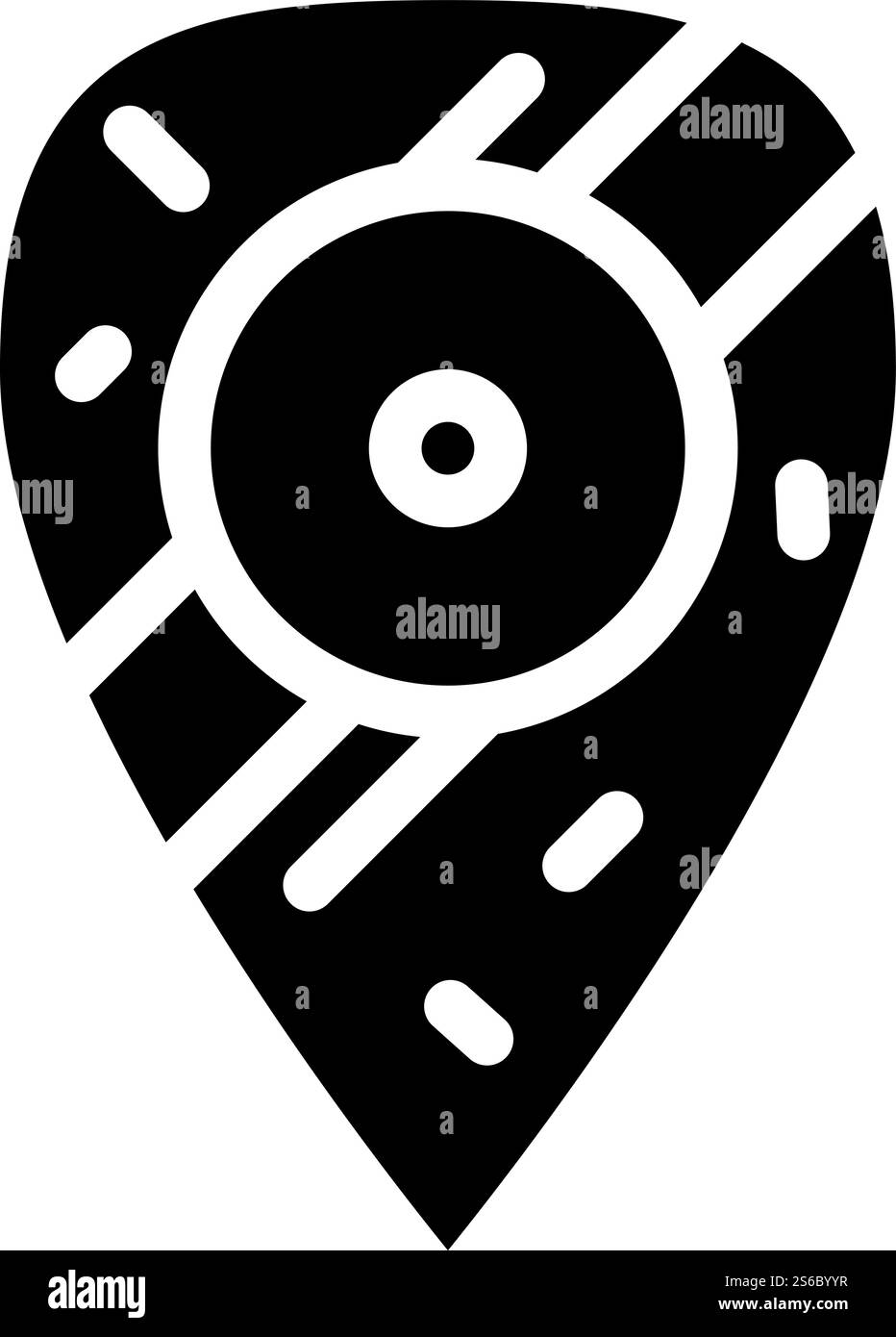 vecteur d'icône de glyphe de bouclier médiéval. panneau de bouclier médiéval. illustration noire du symbole de contour isolé. illustration noire de vecteur d'icône de glyphe de bouclier médiéval Illustration de Vecteur