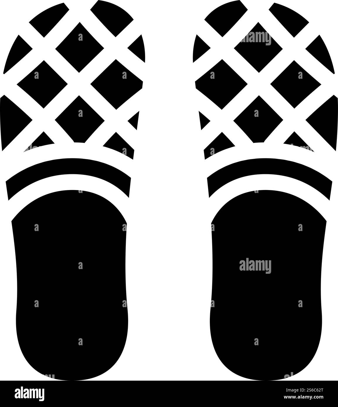 chaussons chaussures vecteur d'icône de glyphe de glyphe. pantoufles chaussures signe. illustration noire du symbole de contour isolé. pantoufles chaussures illustration vectorielle d'icône de glyphe Illustration de Vecteur