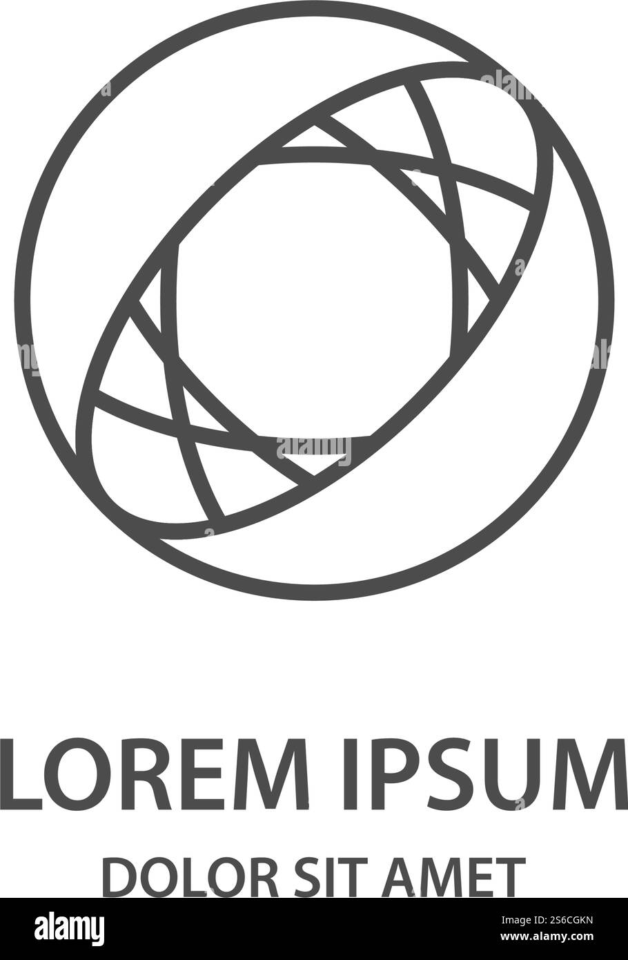 Conception vectorielle de logo de Wire World illustration Illustration de Vecteur