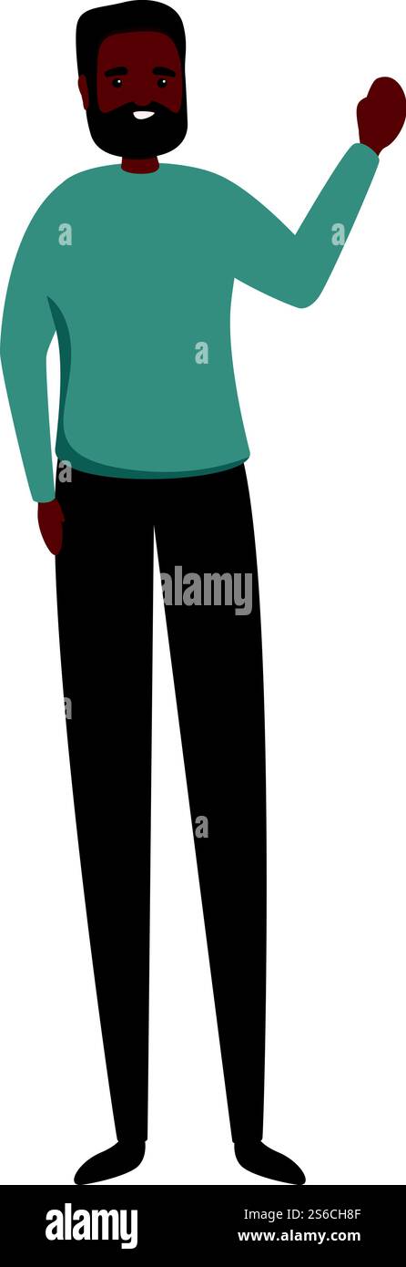 Icône historique des enseignants africains. Dessin animé de l'icône vectorielle historique d'enseignant africain pour la conception de sites Web isolé sur fond blanc. Icône historique de professeur africain, style de dessin animé Illustration de Vecteur Icône historique des enseignants africains. Dessin animé de l'icône vectorielle historique d'enseignant africain pour la conception de sites Web isolé sur fond blanc. Icône historique de professeur africain, style de dessin animé Illustration de Vecteur