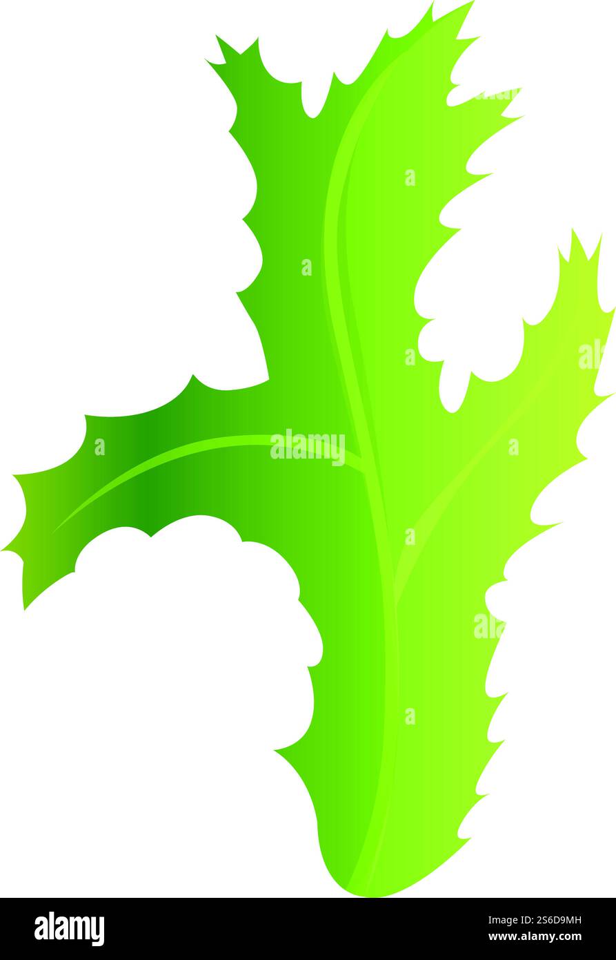 Icône de plante de chardon. Dessin animé de l'icône de vecteur de plante de chardon pour la conception de Web isolé sur fond blanc. Icône de plante de chardon, style de bande dessinée Illustration de Vecteur