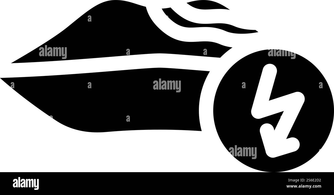 vecteur d'icône de glyphe ache de coupe de lèvres. signe de douleur de coupe des lèvres. illustration noire du symbole de contour isolé. lips coupant ache illustration vectorielle d'icône de glyphe Illustration de Vecteur