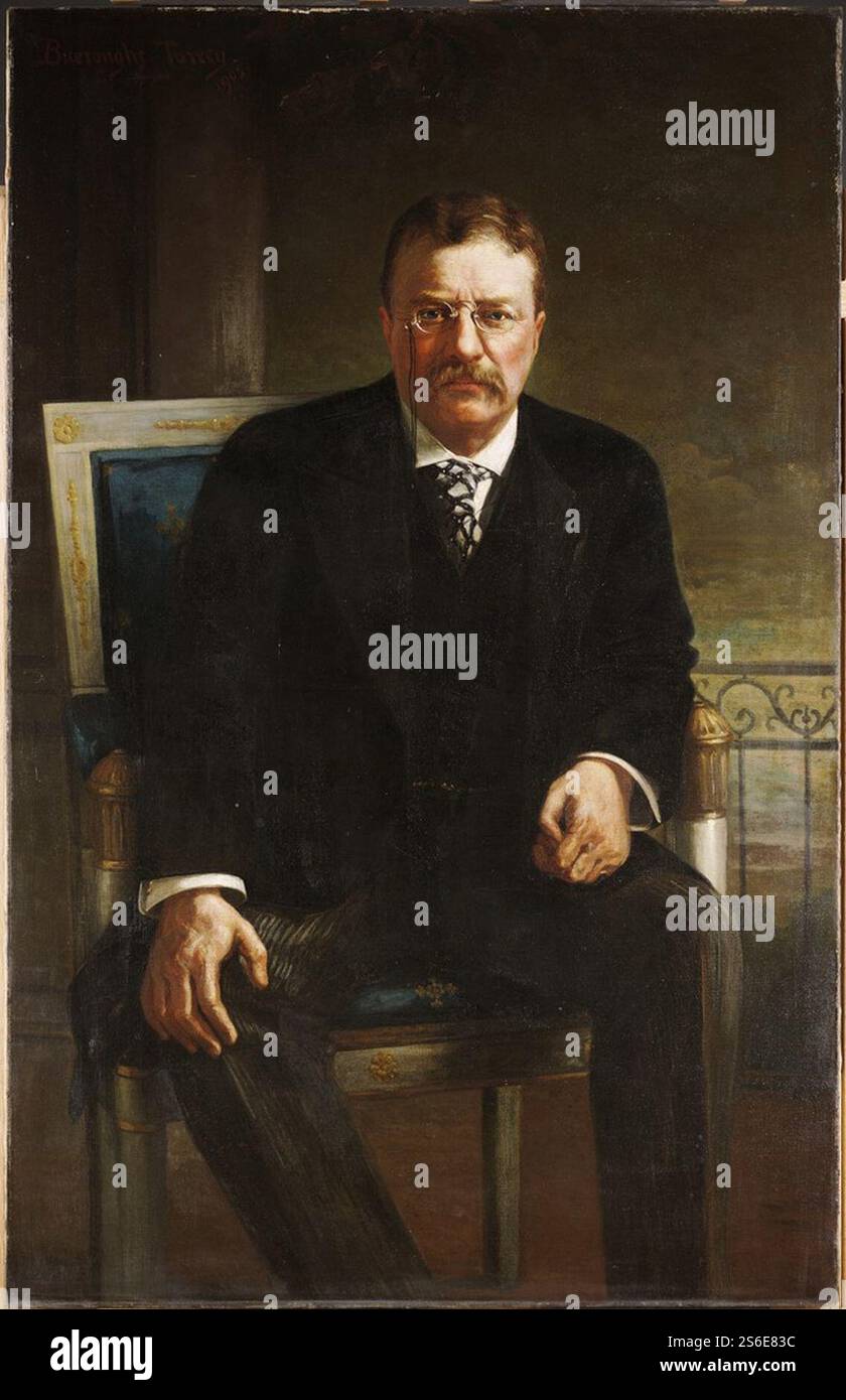 George Burroughs Torrey - Theodore Roosevelt (1858-1919) Banque D'Images