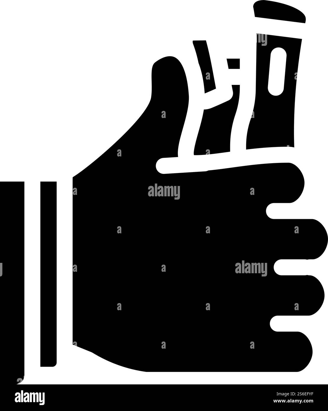 vecteur d'icône de glyphe de contrôle du trafic. panneau de signalisation routière. illustration noire du symbole de contour isolé. illustration vectorielle d'icône de glyphe de contrôle du trafic à plat Illustration de Vecteur