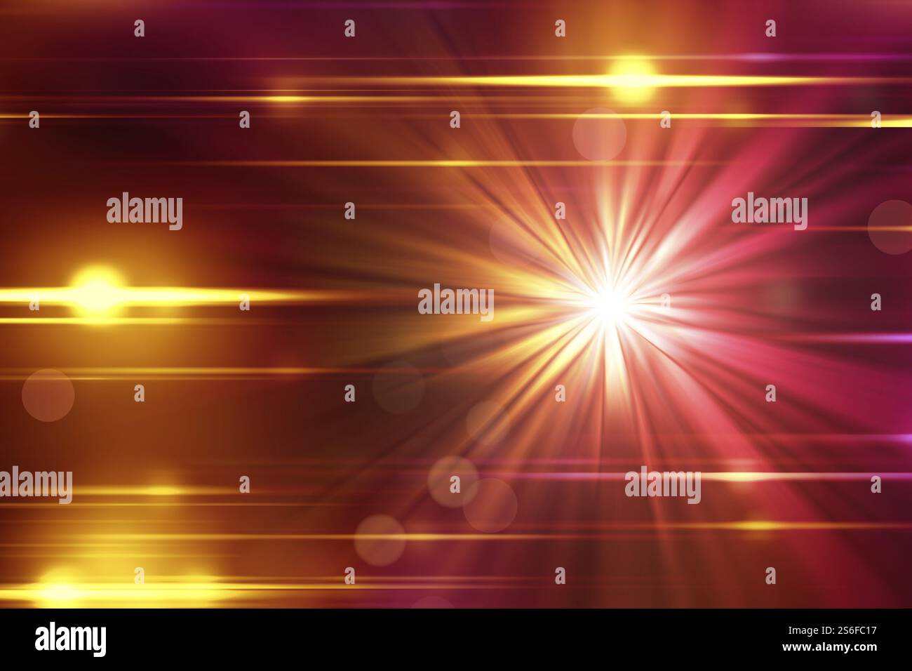 Illustration d'un fond de stries lumineuses rouges de noël Banque D'Images