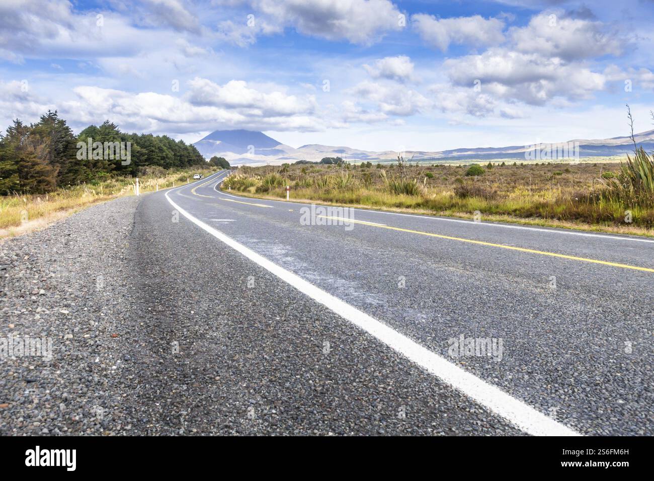Une image d'un paysage dans le sud de la Nouvelle-Zélande Banque D'Images