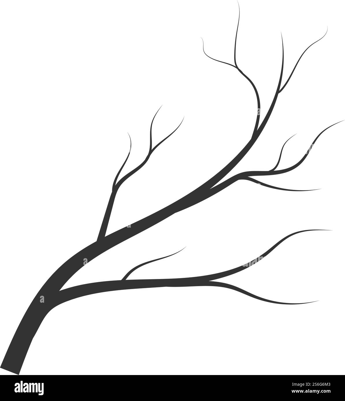 Conception vectorielle de modèle de logo d'illustration de nature d'arbre Illustration de Vecteur