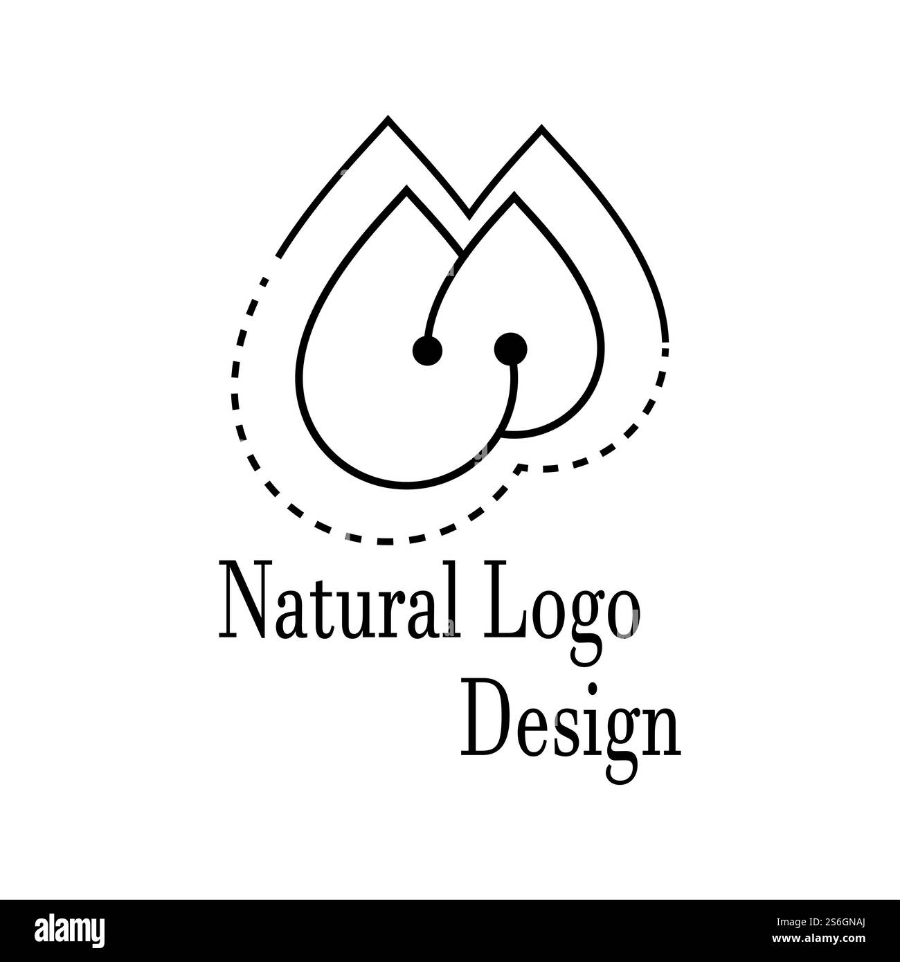 Goutte d'eau Modèle Logo vector illustration design Illustration de Vecteur