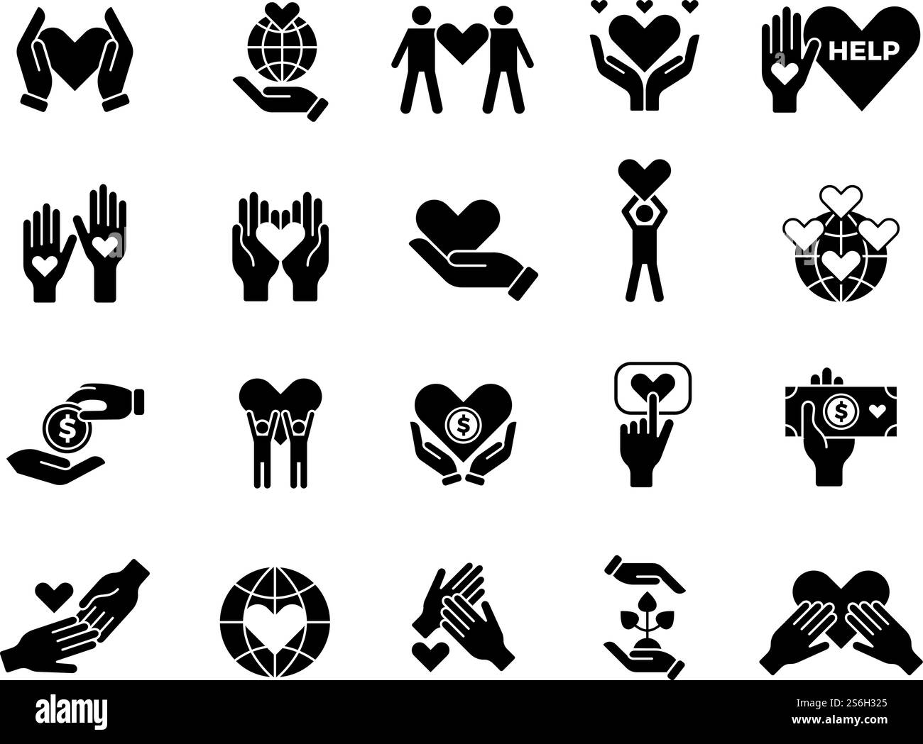 Ensemble philanthropique. Contribuez à l'amour bénévoles des biens de charité mains avec des symboles conceptuels de vecteur de coeur. Aimez les soins de charité, le soutien et l'illustration philanthropique. Ensemble philanthropique. Contribuez à l'amour bénévoles des biens de charité mains avec des symboles conceptuels de vecteur de coeur Illustration de Vecteur