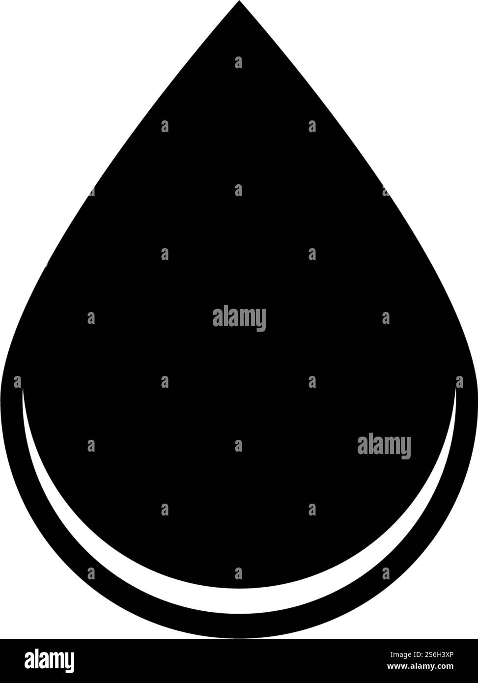 Goutte d'eau Modèle Logo vector illustration design Illustration de Vecteur