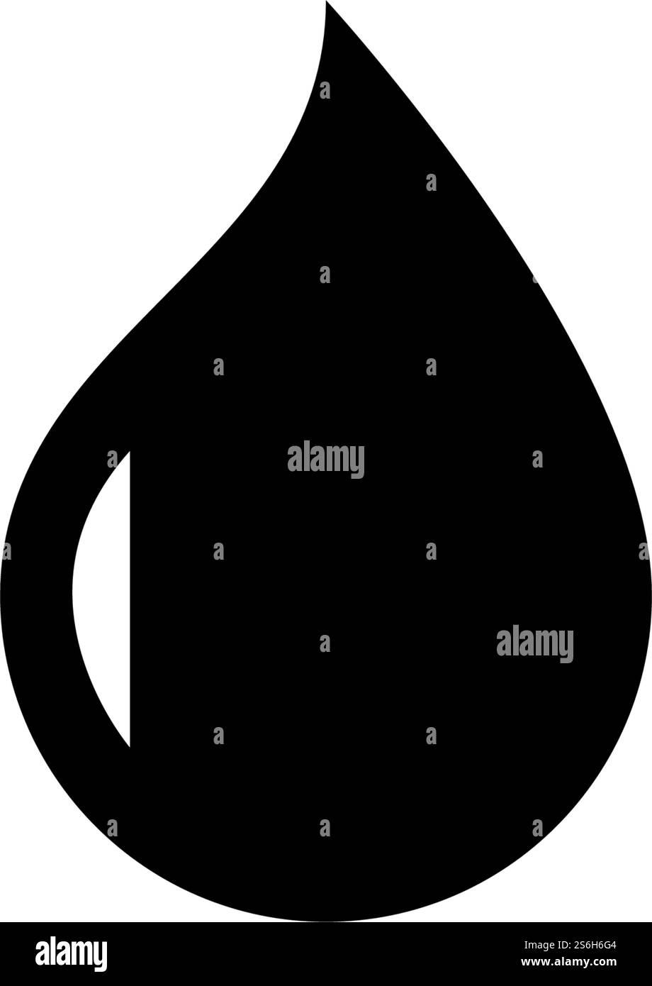 Goutte d'eau Modèle Logo vector illustration design Illustration de Vecteur