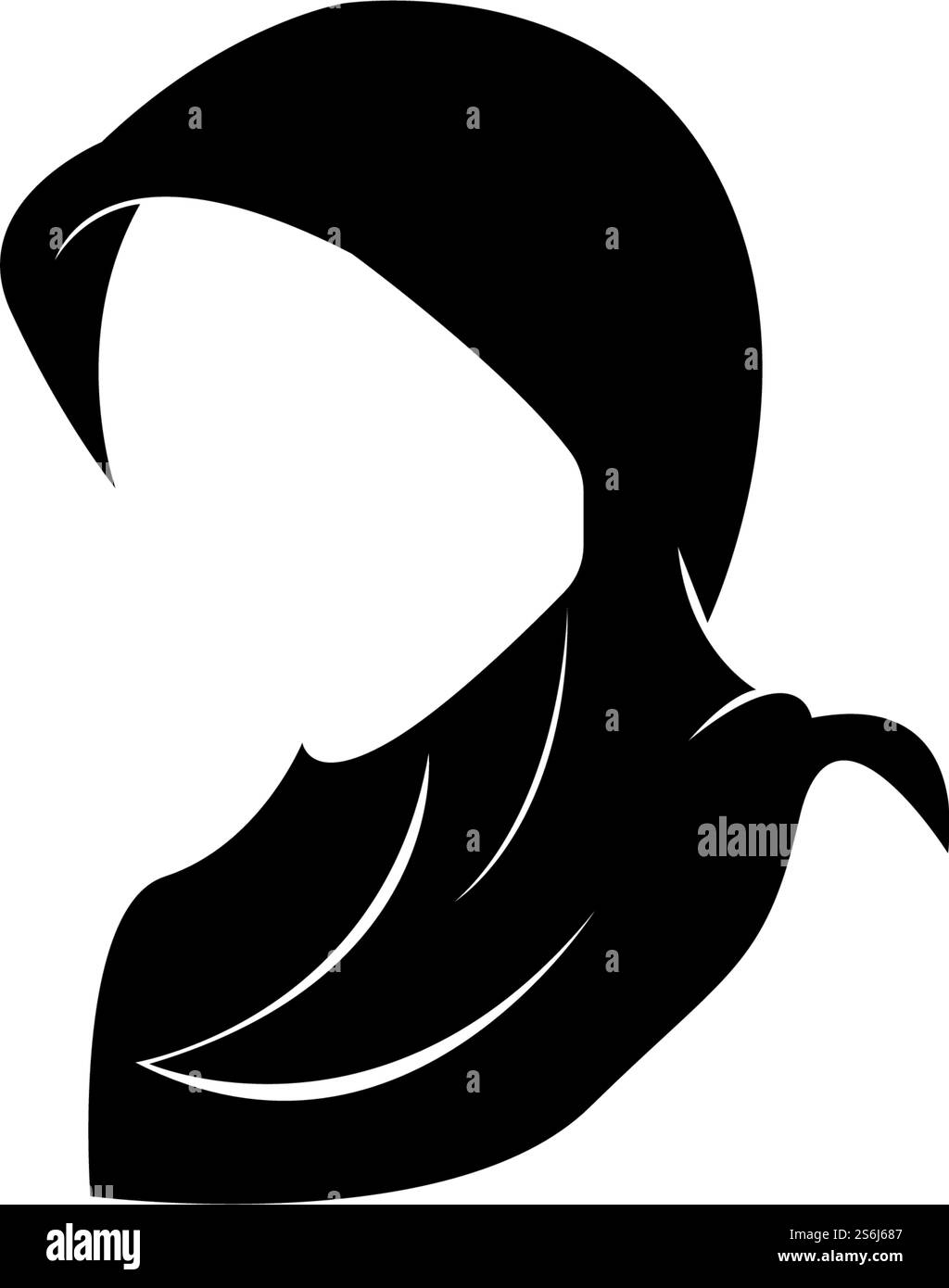 hijab femmes noir silhouette vector icônes app-vector Illustration de Vecteur
