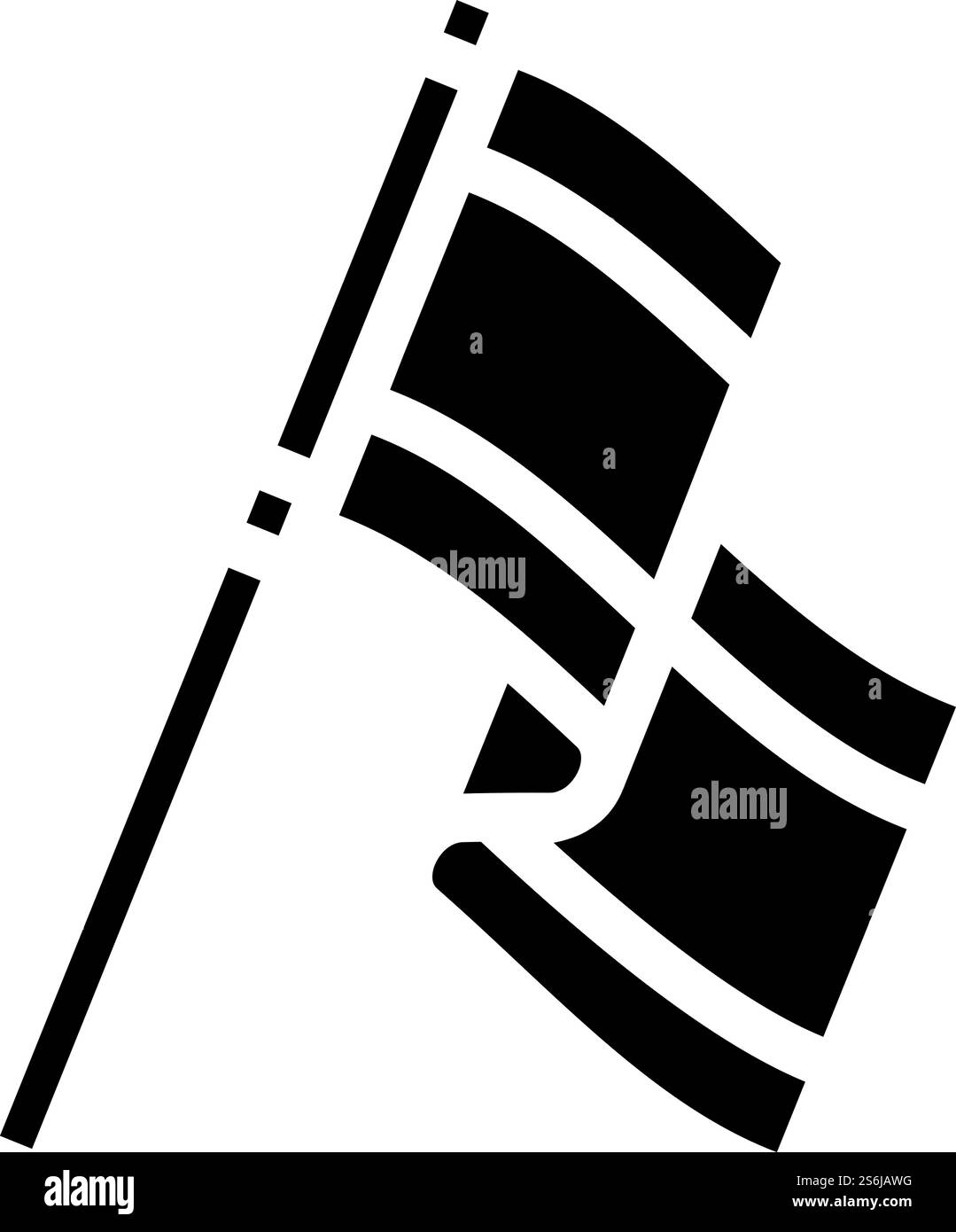 vecteur d'icône de glyphe blazon spain. blaze espagne signe. illustration noire du symbole de contour isolé. illustration vectorielle d'icône de glyphe blaze espagne Illustration de Vecteur