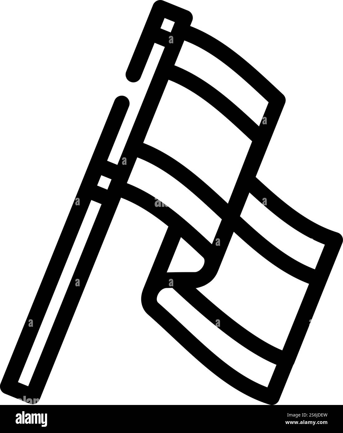 vecteur d'icône de ligne blaze espagne. blaze espagne signe. illustration noire du symbole de contour isolé. illustration vectorielle d'icône de ligne blaze espagne Illustration de Vecteur